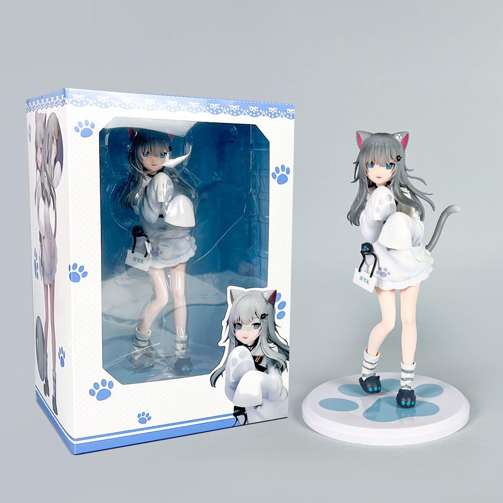 Amazon.co.jp: なちょねこ なちょ猫 フィギュア 高25cm ABS&PVC製 塗装
