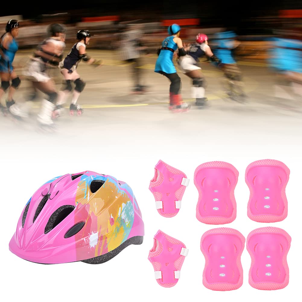 Genouillères pour Casque, Coudières, équipement De Protection, Kit De Sécurité pour Skateboard, Vélo, équipement De Protection Sportive pour Patins à roulettes, Vélo