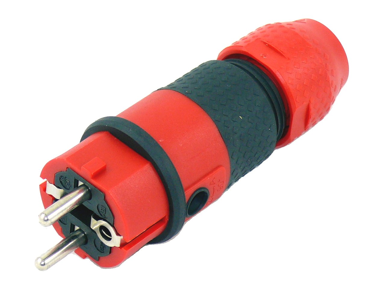 Verlängerungskabel Stromkabel Schuko-Ultra Pro Elektrokabel Schutzkontakt mit Powerlight H07RN-F 3X1,5mm² Gummischlauchleitung IP54 Garten Außenbereich 25m