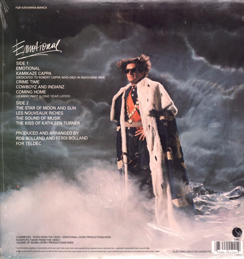 Emotional (1986, US) [Vinyl LP]