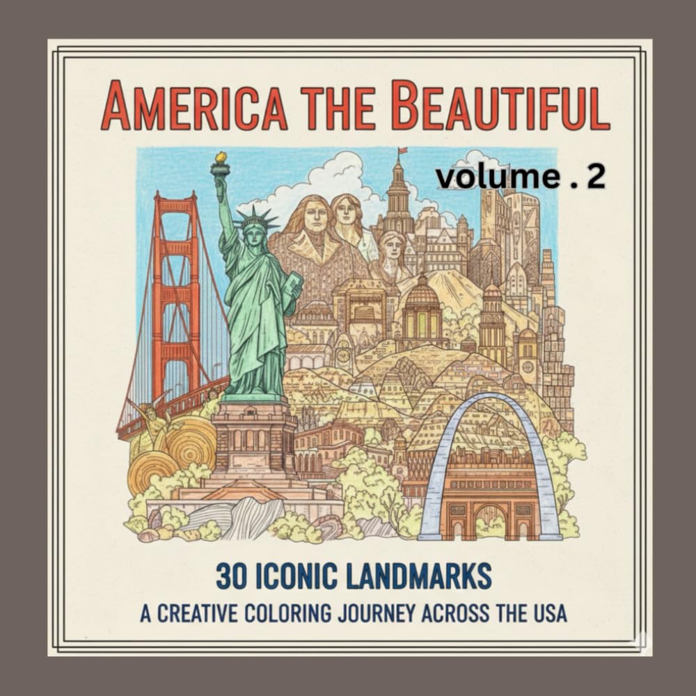America the Beautiful: United States of Color: Exploring America’s Landmarks