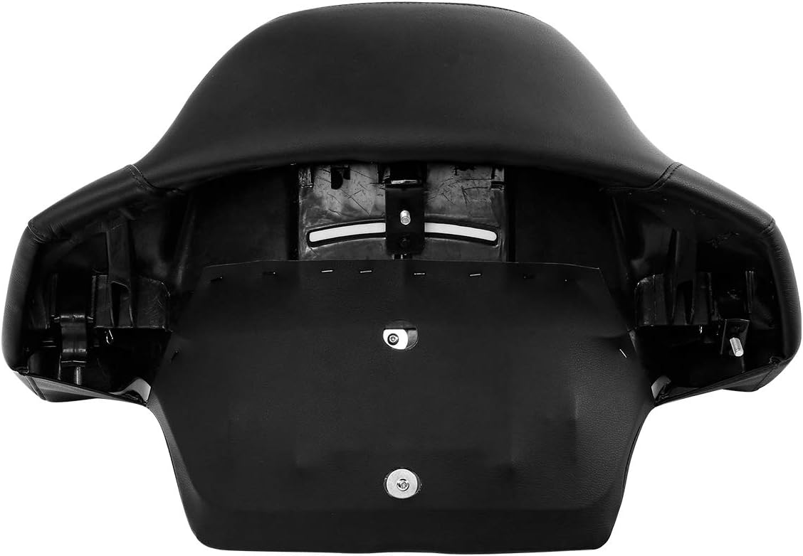 King Chopped Trunk Wrap Around Backrest Pad Fit For Harley 2014-2023 Touring Road Glide Road King Tri Glide Electra Glide Street Glide