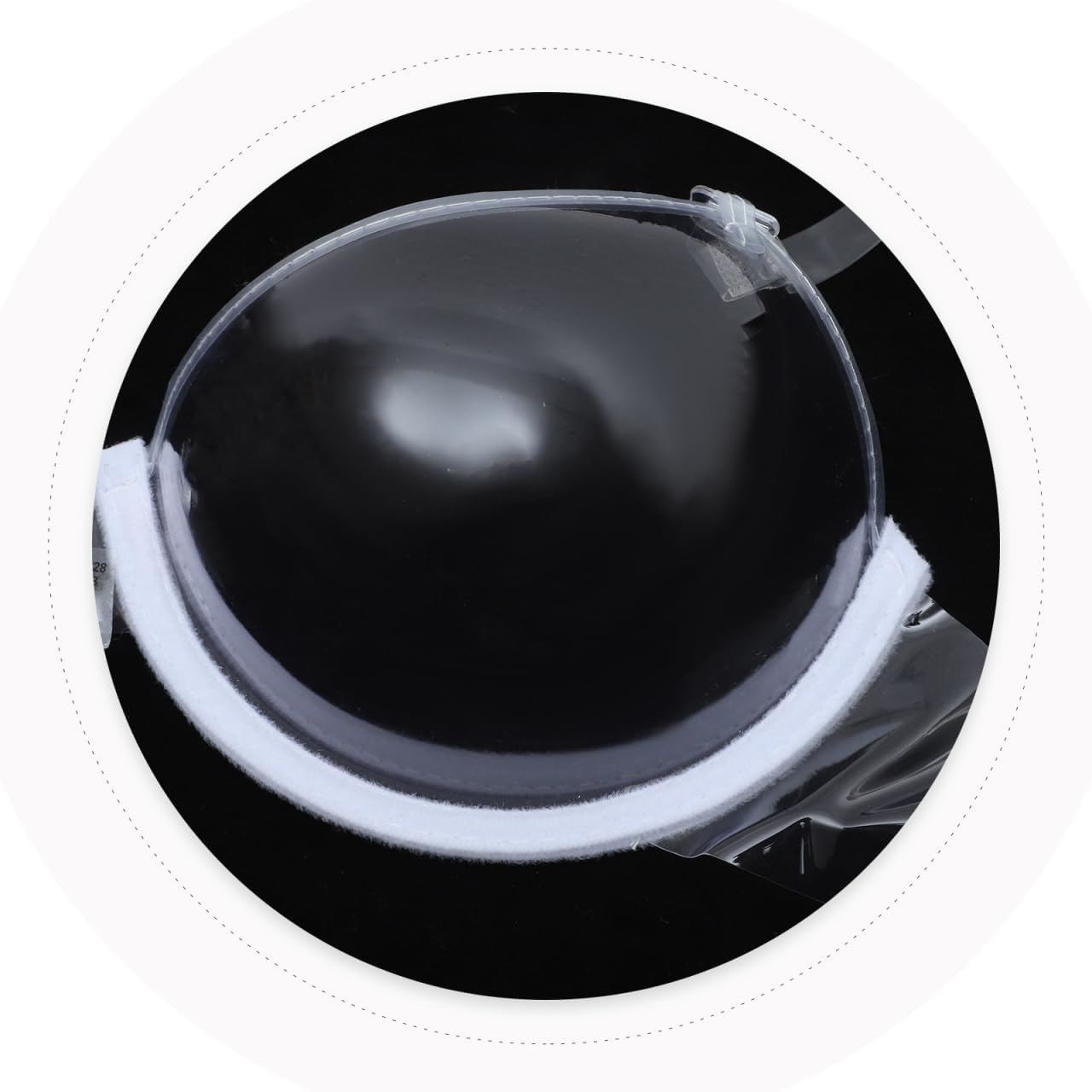 BESTYASH Women's Disposable Clear Strap Bra - Transparent See-Through, Anti-Slip, Comfortable, Size 34 - Image 5