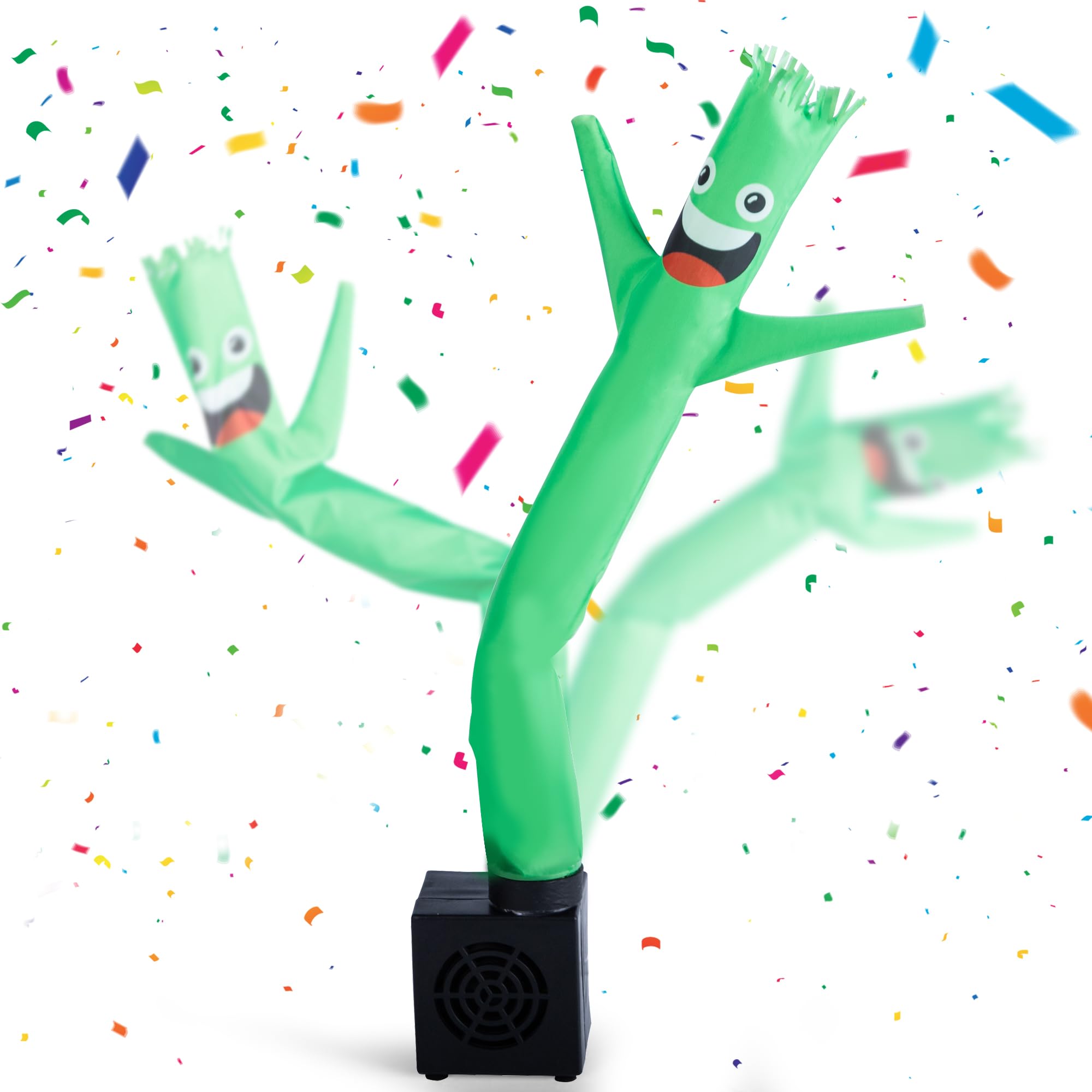 Mealivos Mini Wacky Waving Inflatable Tube Guy with Blower - Funny Desktop Decoration Mini Inflatable Tube Man White Elephant Gift for Office Home