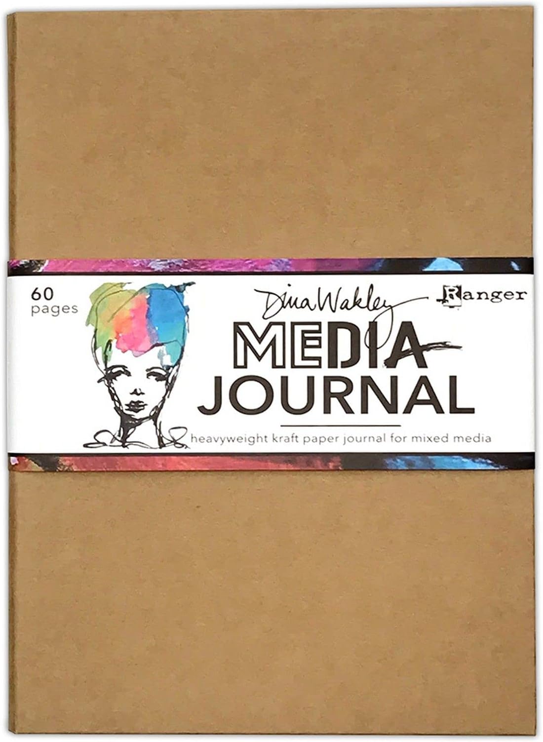 Dina Wakley Media Journal 7.75"X10.25"-Kraft