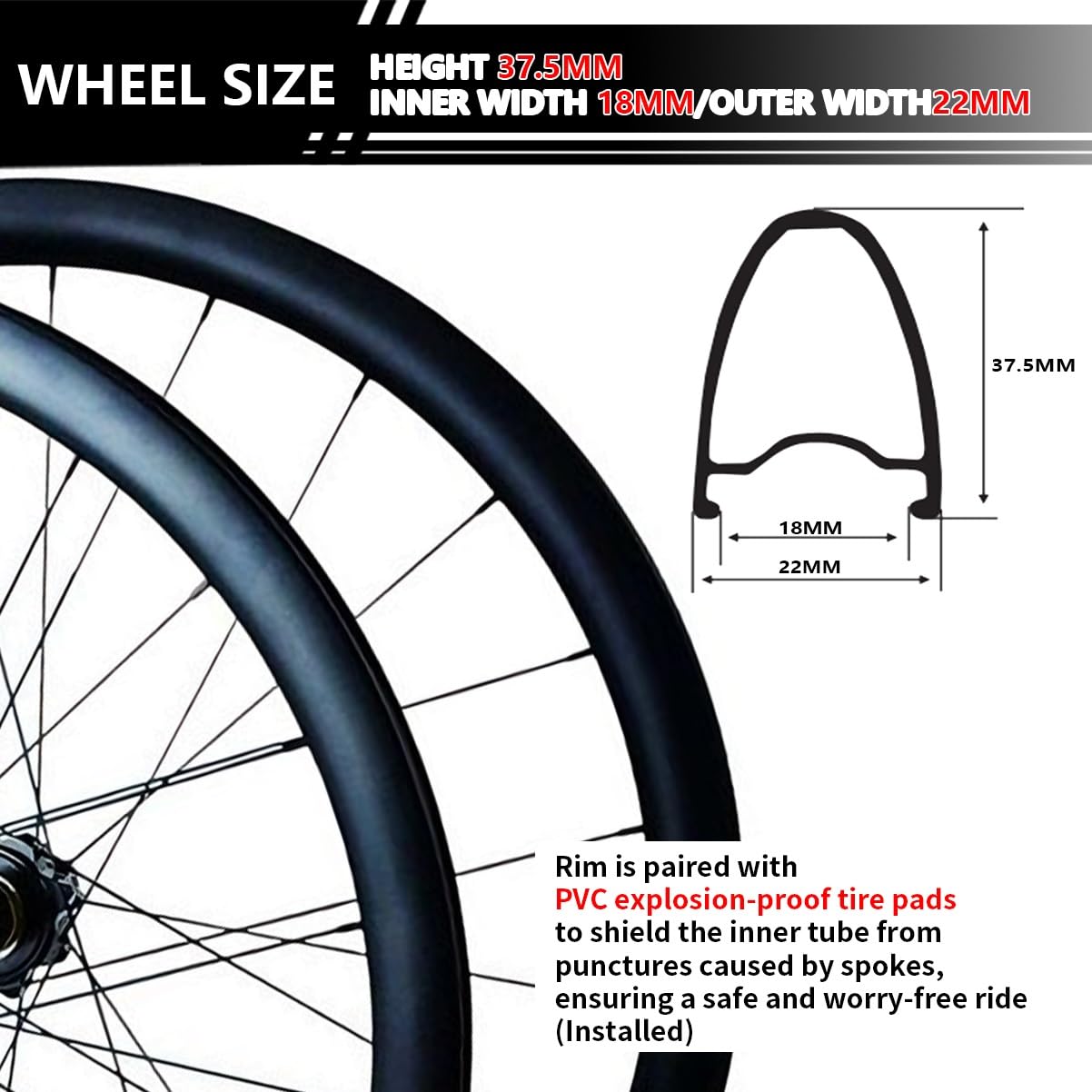 700C zestaw kół wyścigowych, oś wtykowa przednia 12/15 x 100 mm, tył 12 x 142 mm, felgi aluminiowe, hamulce tarczowe Centerlock, piasty 24-otworowe do kasety 8/9/10/11/12-rzędowej