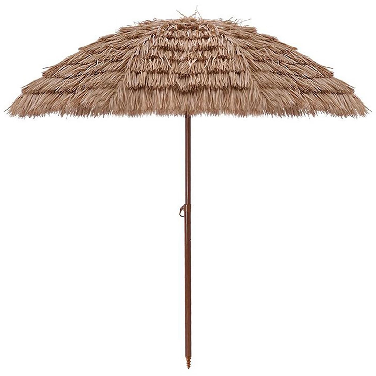 Sombrilla de exterior con protección UV y mástil giratorio para un patio fresco