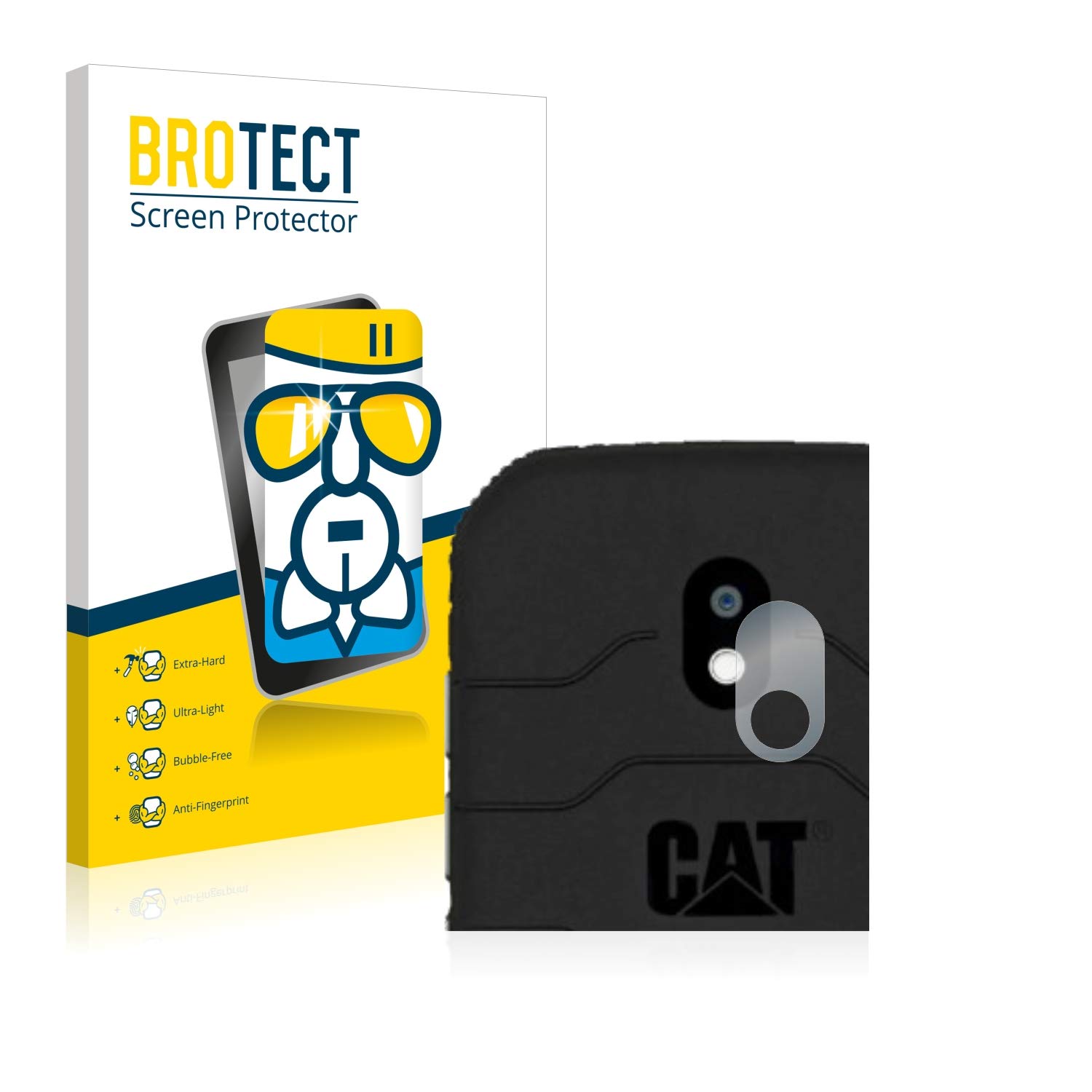 BROTECT AirGlass Schutzfolie Für Caterpillar Cat S30 – 9H Kratzfest, Anti-Fingerprint, Made In Germany