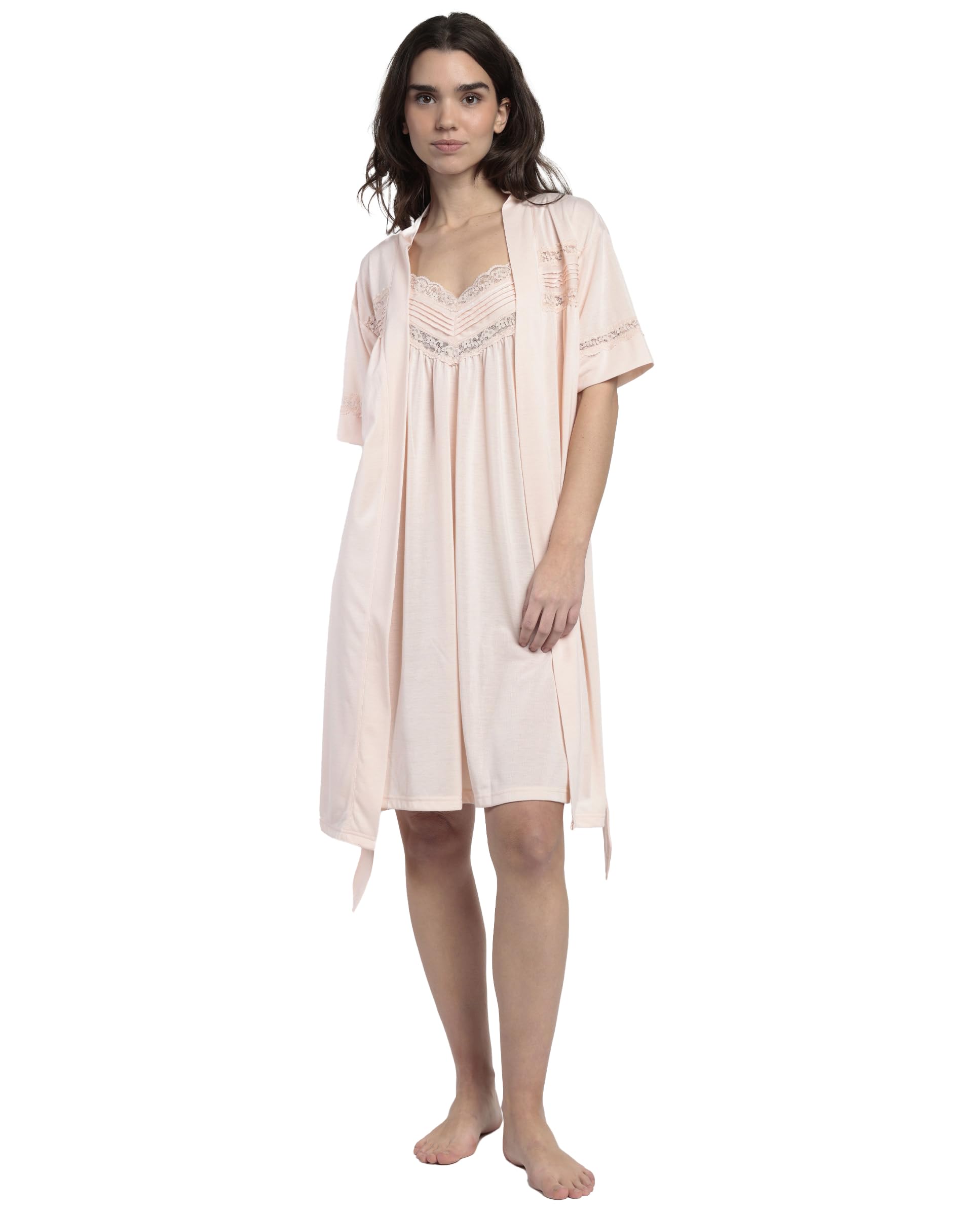 ADMAS Classic Vestaglia manica francese Classic Tapes da donna