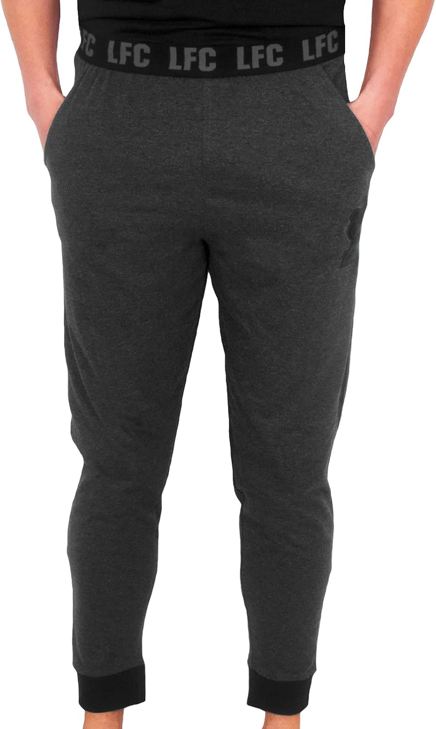 Liverpool FC Official Soccer Gift Mens Premium Long Pajamas Set