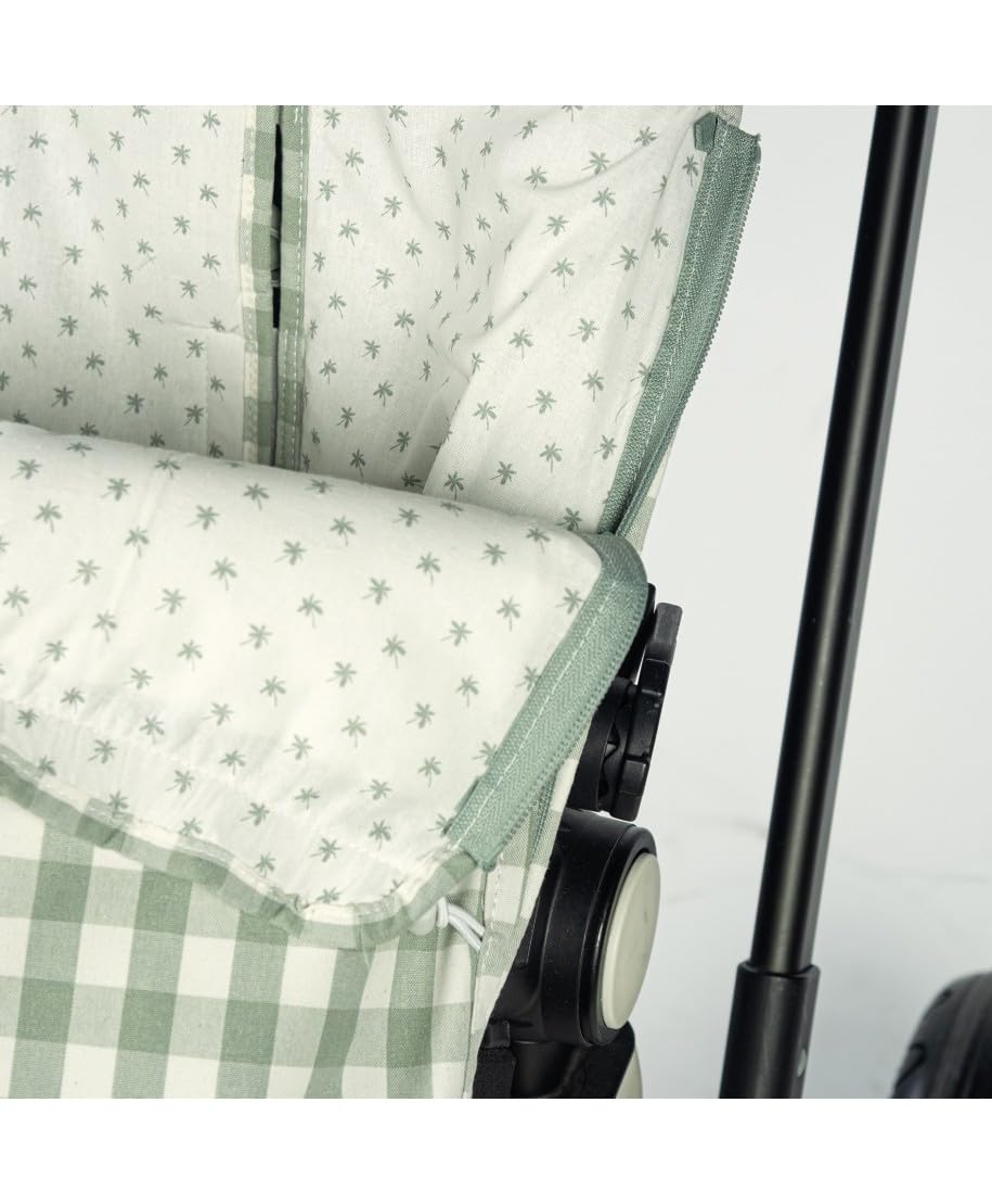 Walking Mum Saco Silla De Paseo Remy Entretiempo, Uso Universal Y Compatible Con La Mayoría De Los Carros, Verde, 36358, 1.0 Unidad