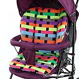 Bietet Babys optimale Unterstützung in Kindersitzen, Kinderwagen, Babywippen und Schaukeln