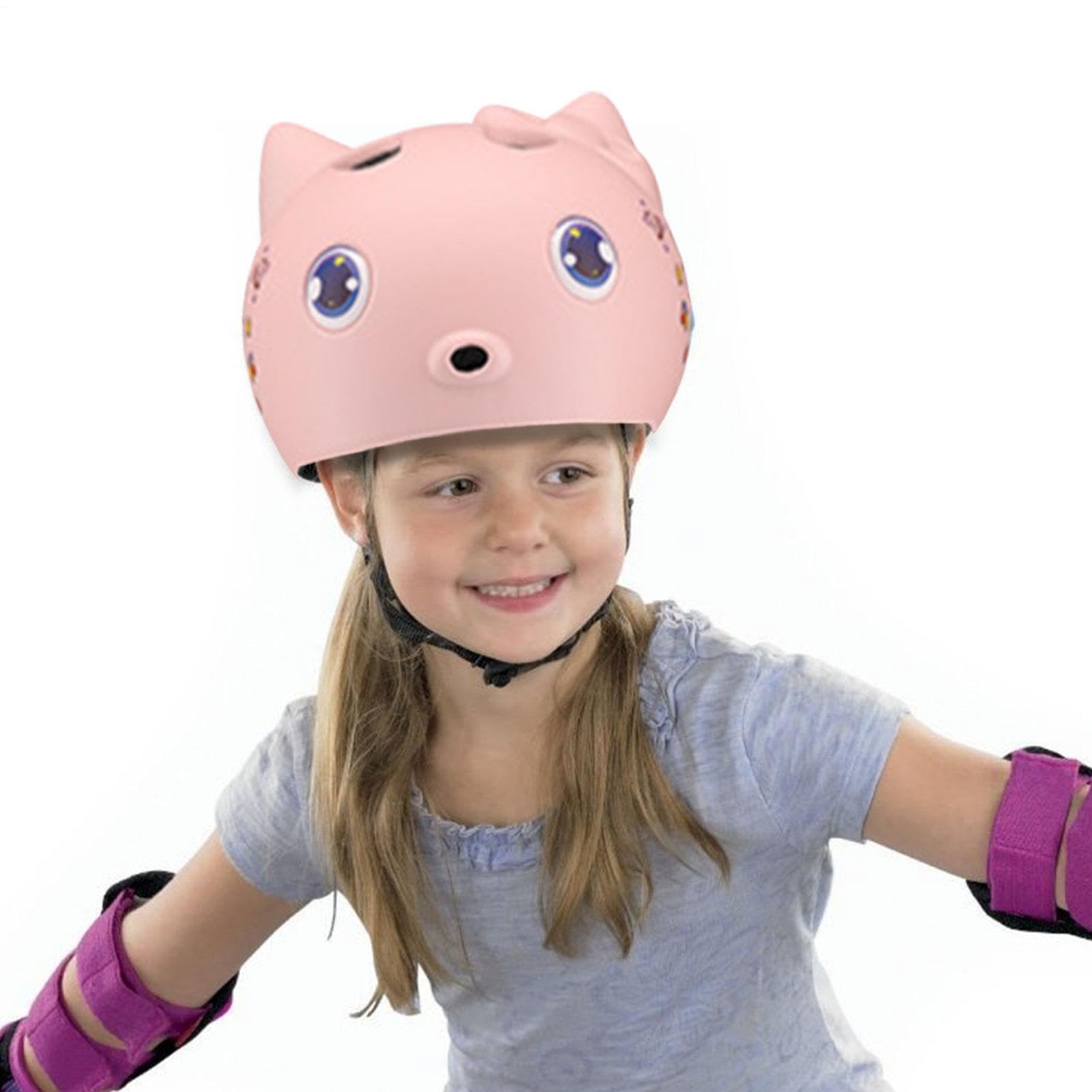 Cascos de bicicleta para niños ajustables con protección contra impactos 8
