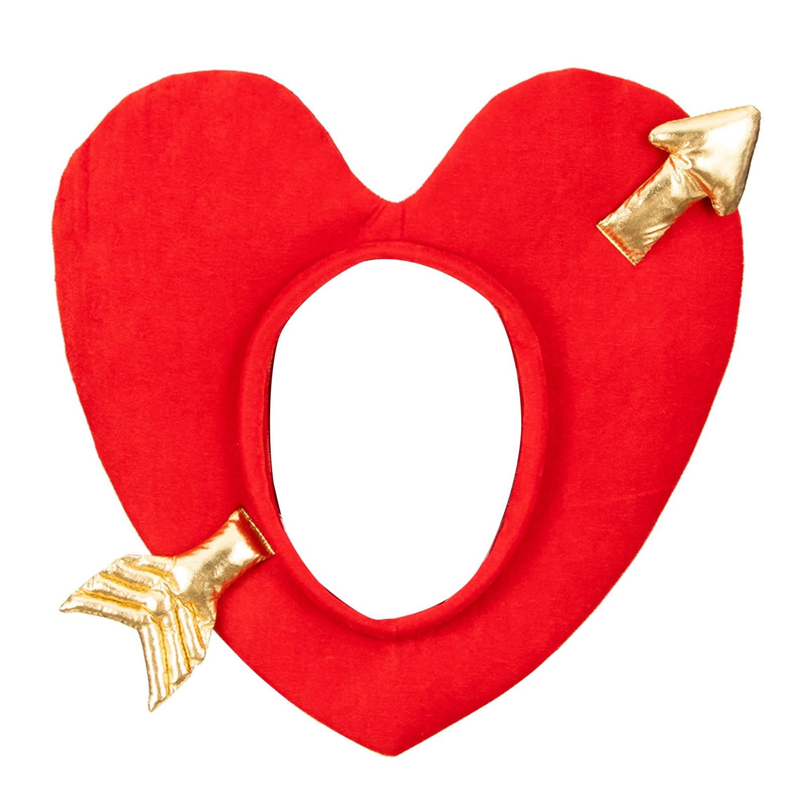 Funny Love Heart Hat Costume Cap Headgear Hat Role Play Hat for Adults Valentines Party Dress Up Party