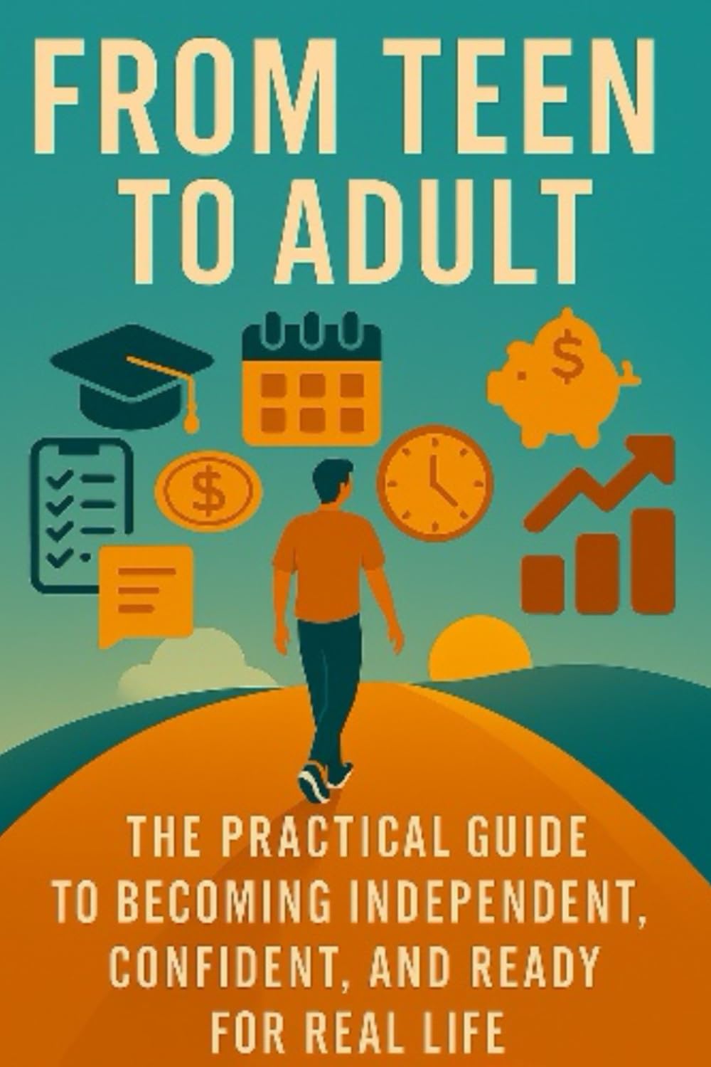 From Teen to Adult: The Practical Guide to Becoming Independent, Confident, and Ready for Real Life: Build Life Skills, Find Your Purpose, Master Adulting, and Create a Future You’re Proud Of
