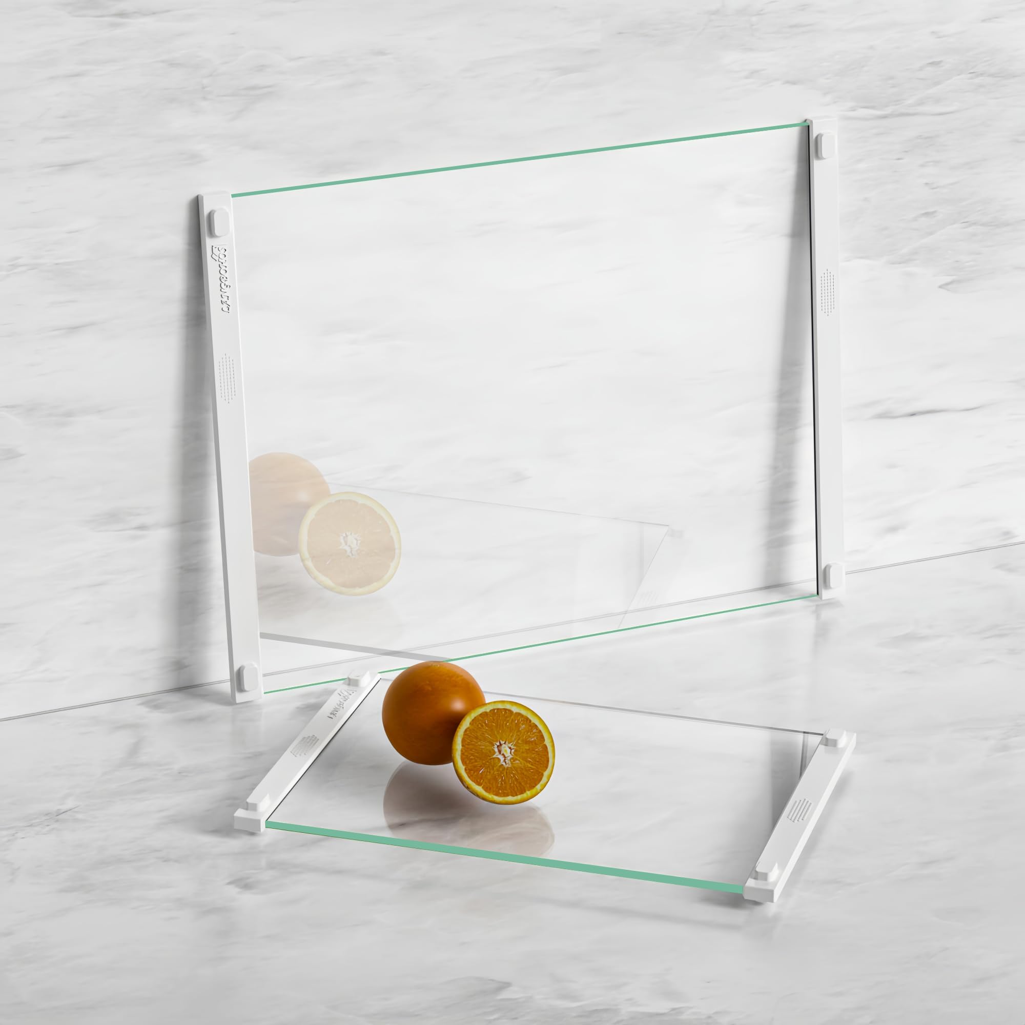 LANGBOHOS Tempered Glass Cutting Board Set