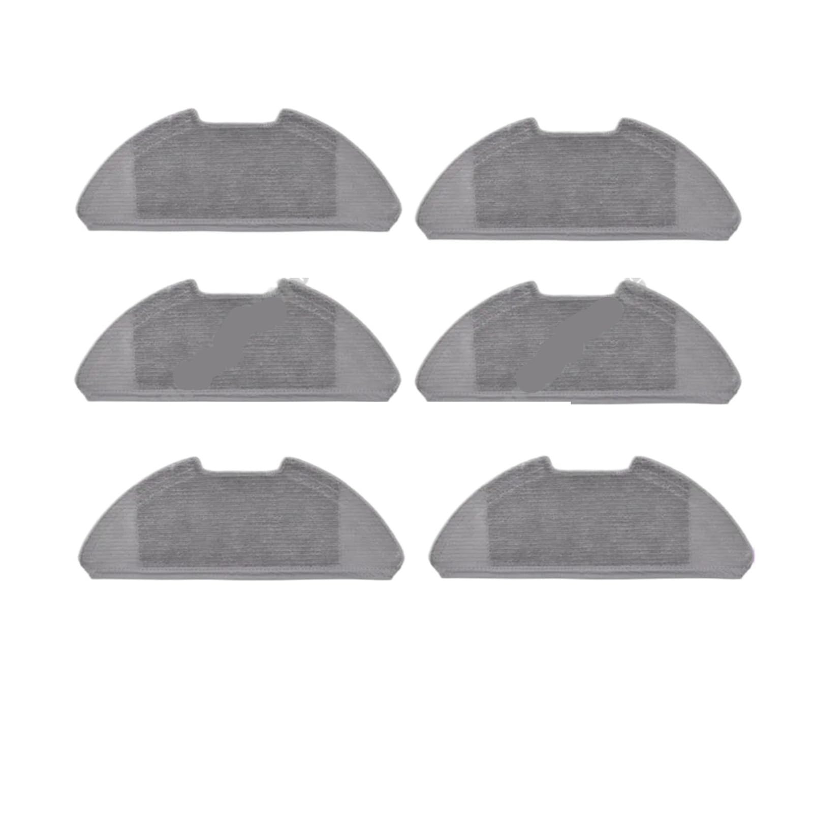 VIXWDRUTY Mop Rag Cloths，Compatible For Xiaomi， 2 Lite/Pro/MJSTL / MJST1S Robot Vacuum Spare Parts Accessories(6pcs)