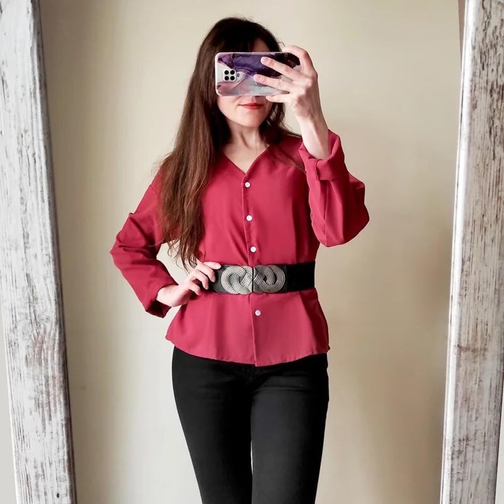 Shining Diva Fashion Waist Belt for Women and Girls Traditional Chain Belt for Dresses Jeans Saree (15461wb) - Image 4 thumbnail