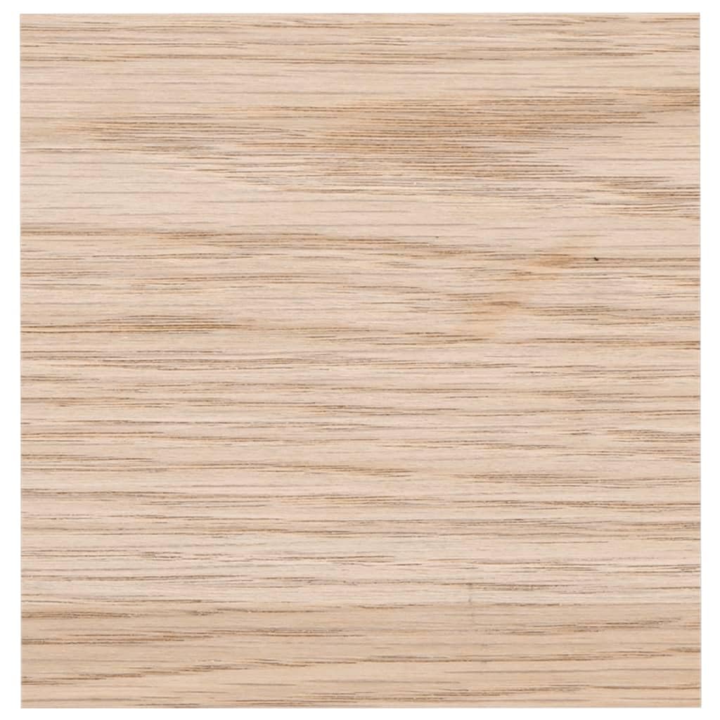 Juego de 4 estantes flotantes, estantería de pared de 23 x 23,5 x 4 cm, tablero de pared de madera con chapa de roble, estante flotante para salón, dormitorio y cocina, soporte invisible