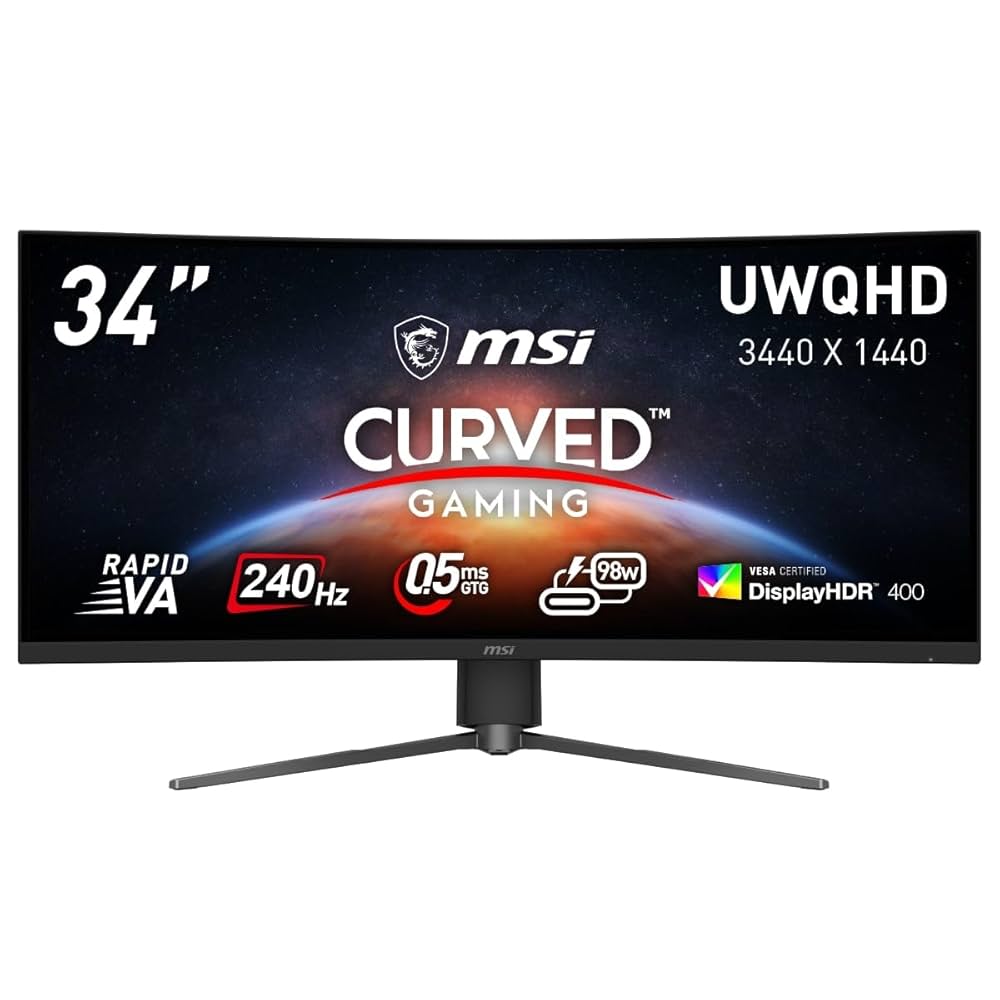 ゲーミングモニターMSI ディスプレイ HDMIケーブル付 MSI ゲーミングモニター ［23.8型/ フルHD(1920 × 1080)/ 200Hz