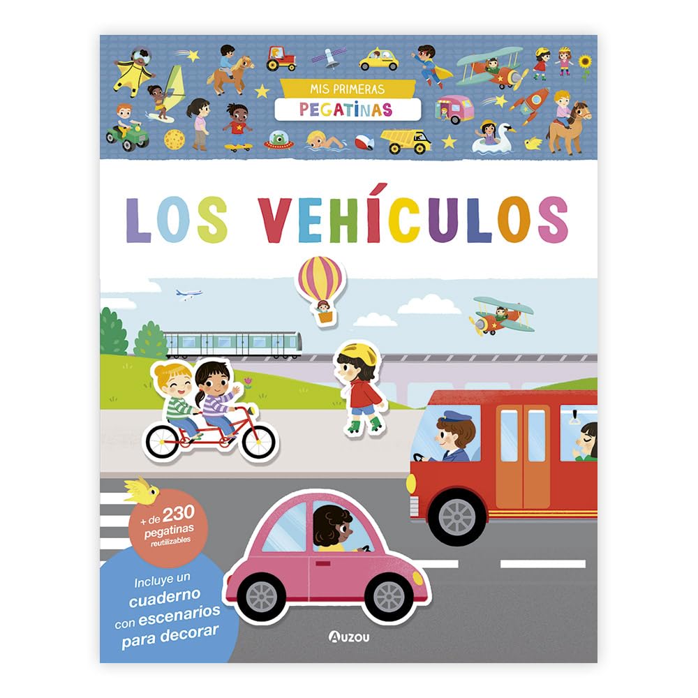 Mis primeras pegatinas - Los vehículos