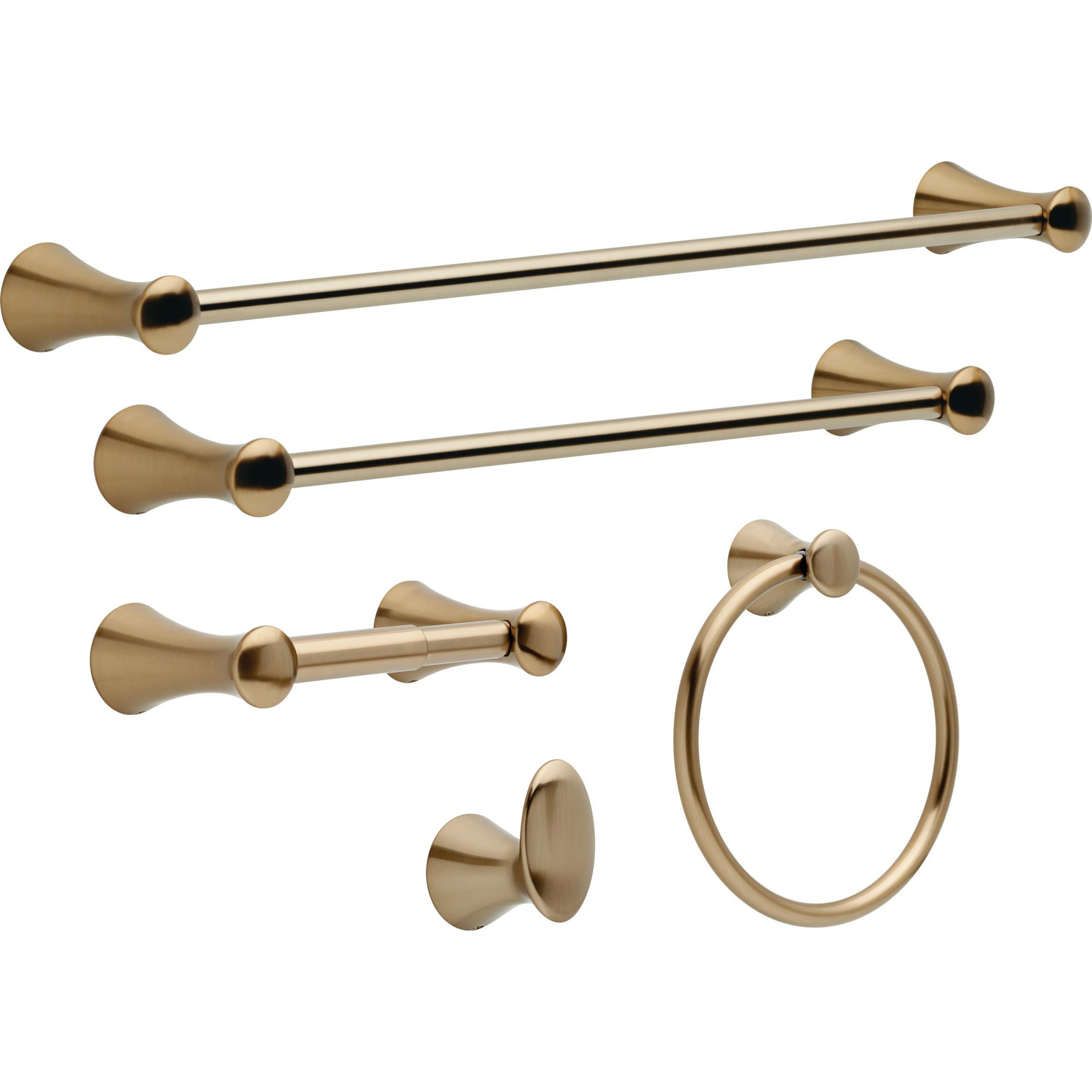 Delta Champagne Bronze Towel Ring - Modern Bathroom Hardware -3 Delta Champagne Bronze Towel Ring - Modern Bathroom Hardware -3
