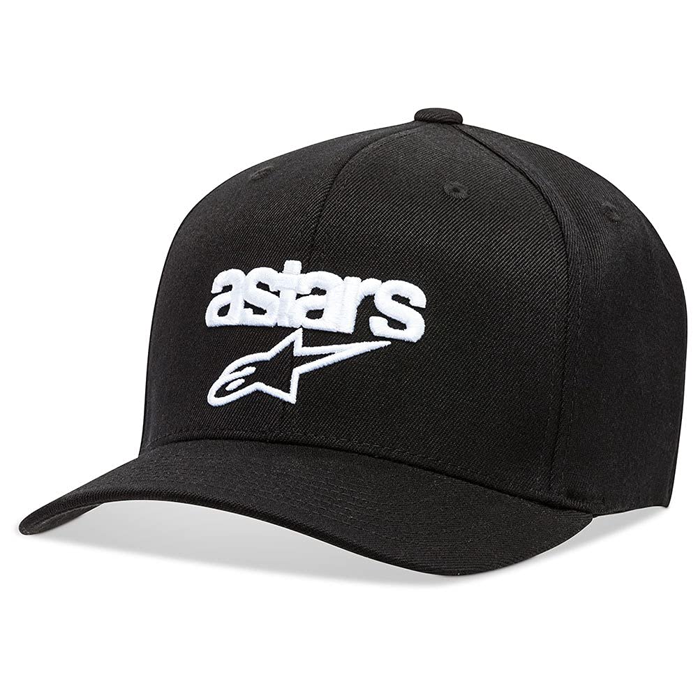 ALPINESTARS Unisex-Adult's Heritage Blaze Hat, Black/White, L/X-Large