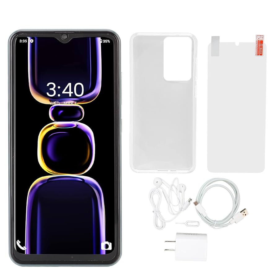 スマートフォン本体 KEN Amazon | K60 ロック解除済みスマートフォン、6.53 インチ FHD