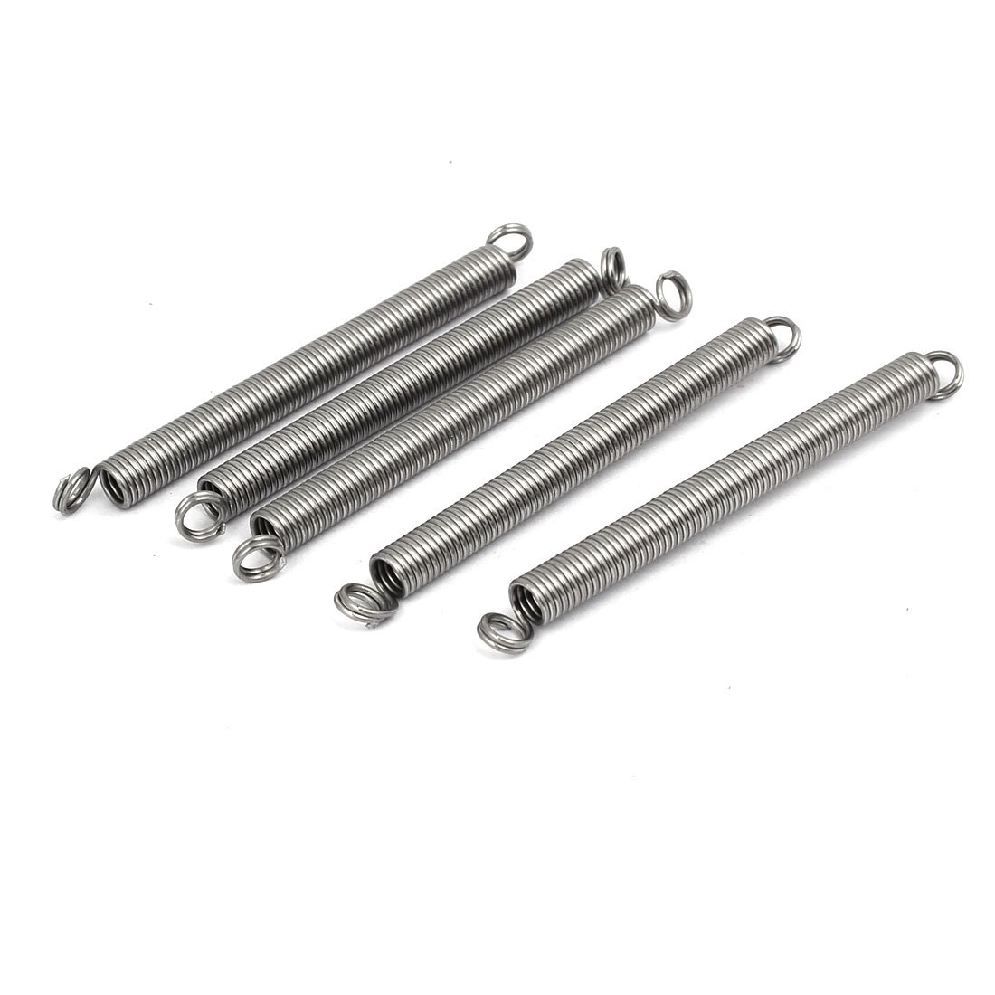 Aexit 0.7mmx5mmx60mm 304 Stainless Steel Springs Silver Tone 5pcs (0fca57bf2736c01376dfb49c1fc114a0)