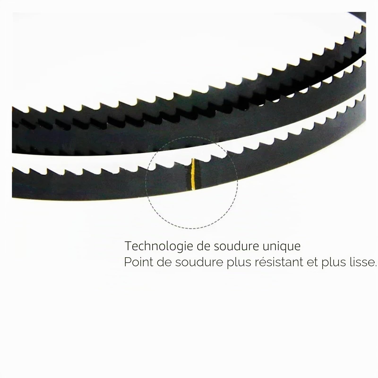 Lot de 2 lames de scie à ruban for Makita LB1200F Charnwood W721 12 TPI 6 88-1/4 2240 mm 2240 x 12,7 x 0,5 mm Accessoires for outils électriques