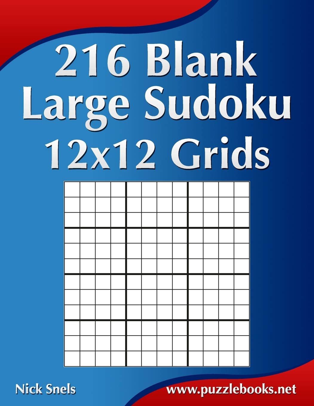 216 Blank Large Sudoku 12x12 Grids (Blank Sudoku Grids)