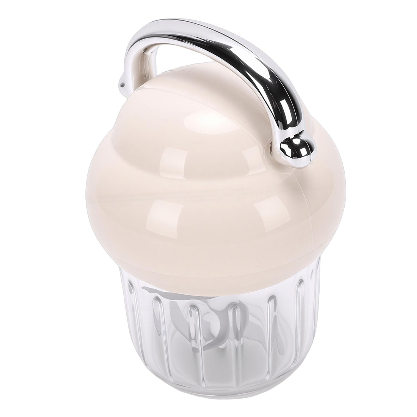 PUSOKEI Picadora de Ajo Eléctrica de Alta Velocidad, Triturador de Capacidad de 350ML para Alimentos Nutritivos para Bebés