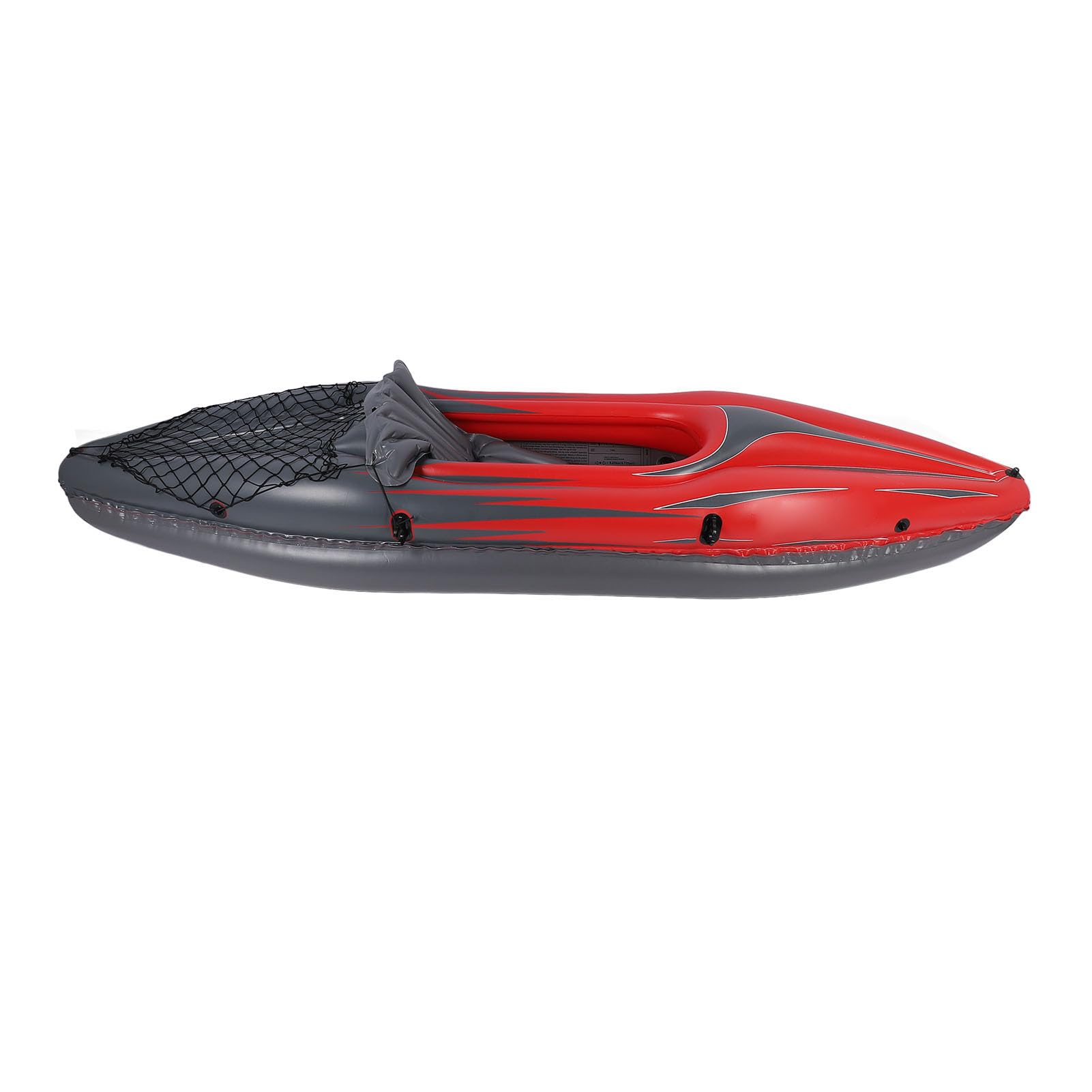 Kayak Inflable, Kayak Inflable de PVC Engrosado para 1 con Paleta de Bomba Manual para Pescar