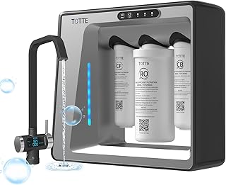Tankless Reverse Osmosis System Ankless Ro Under Sink Water Filter, 600gdp, 7-Stage High-Efficiency Water Filtration Reduce PFAS Reduce TDS 2:1pure to Drain