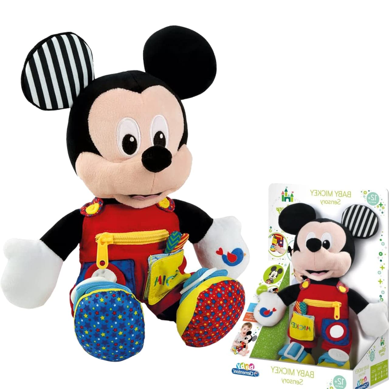 ColorFull Baby Toys, Plush Sensory Toys, Children's Learning Micky Mouse Plush Toys Baby Sound Toys Skill Developer Little Chidren Toys 37 X 26 X 14 20cm - View #8