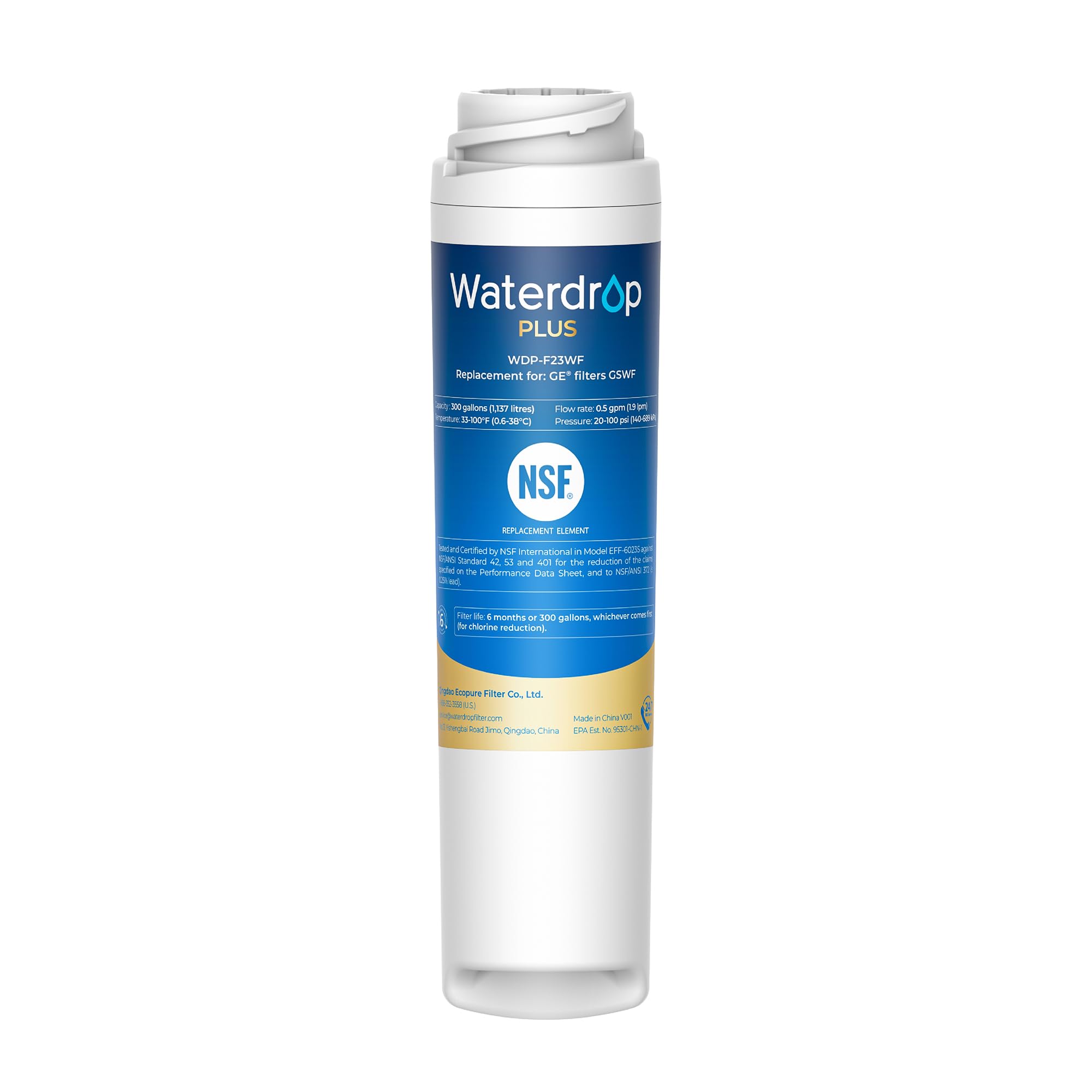 冷蔵庫・冷凍庫 GE Smart Water Refrigerator Filter GSWF GE GSWF 3pk | Refrigerator Water Filters | DiscountFilters.com
