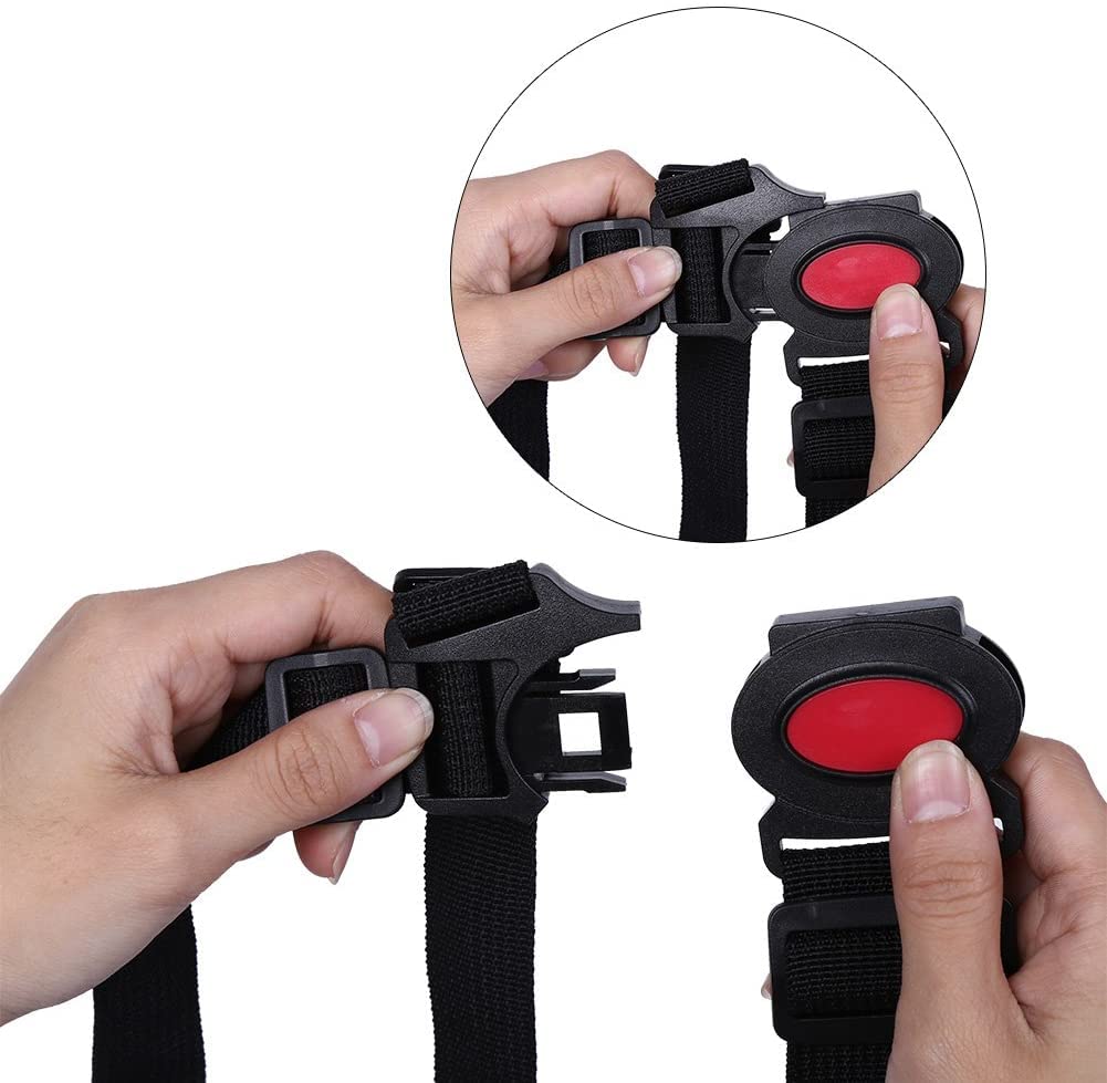 Correas para Trona,Arnes de Cinco Puntos Bebé Arneses,Arnés para Bebé 5 Puntos,Arnés Ajustable 5 Puntos para Niños,Adecuado para Cochecitos Bebé,Cochecitos