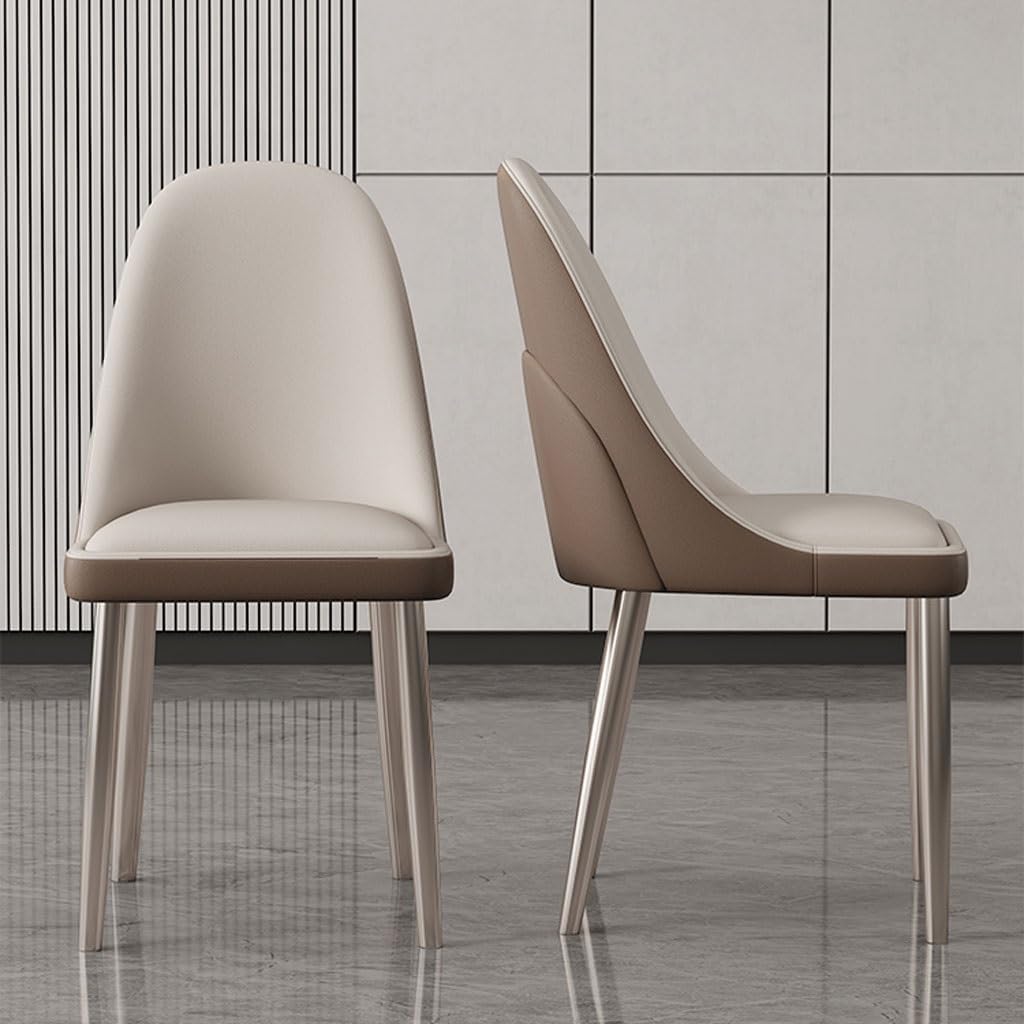 Comfortable Desk Chair Dining Chair Modern Minimalist Home Restaurant Hotel Leisure Back Chair Upholstered Stool Home Office Desk Chairs