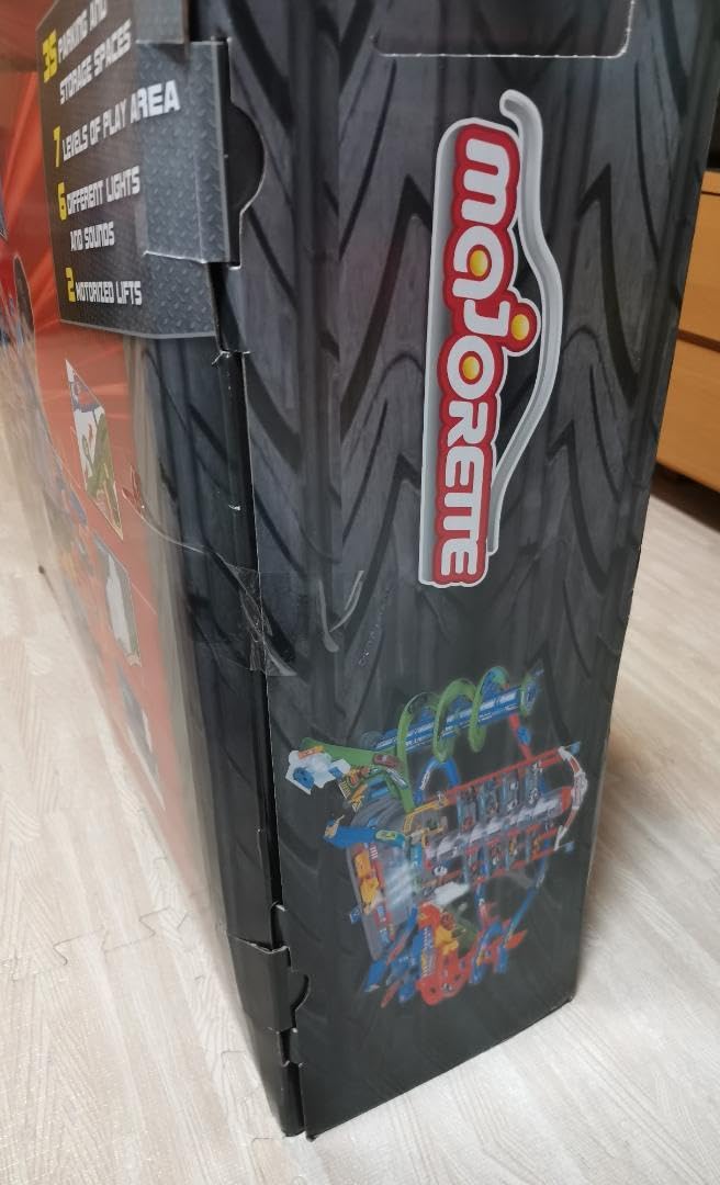 【レア物】マジョレット　シティサービス　スーパーガレージ　レトロ　おもちゃ レア物】マジョレット シティサービス スーパーガレージ レトロ