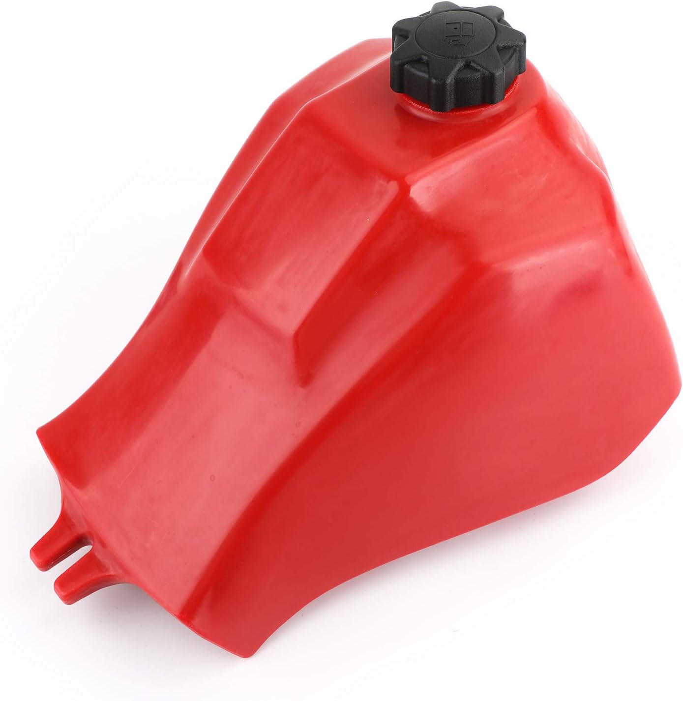 Artudatech Red Plastic Fuel Tank & Gas Cap & Petcock Kit 175A1-VM3-680ZA Fit for Honda ATC185/S 1980-1983, for Honda ATC200E 1982-1983, for ATC200/M 1981-1985, 16950-149-025