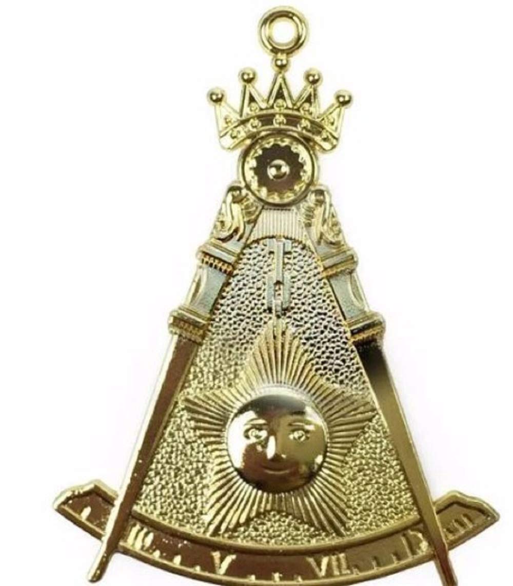 Regalia Lodge Masonic Gold Collar Jewel - Past Master