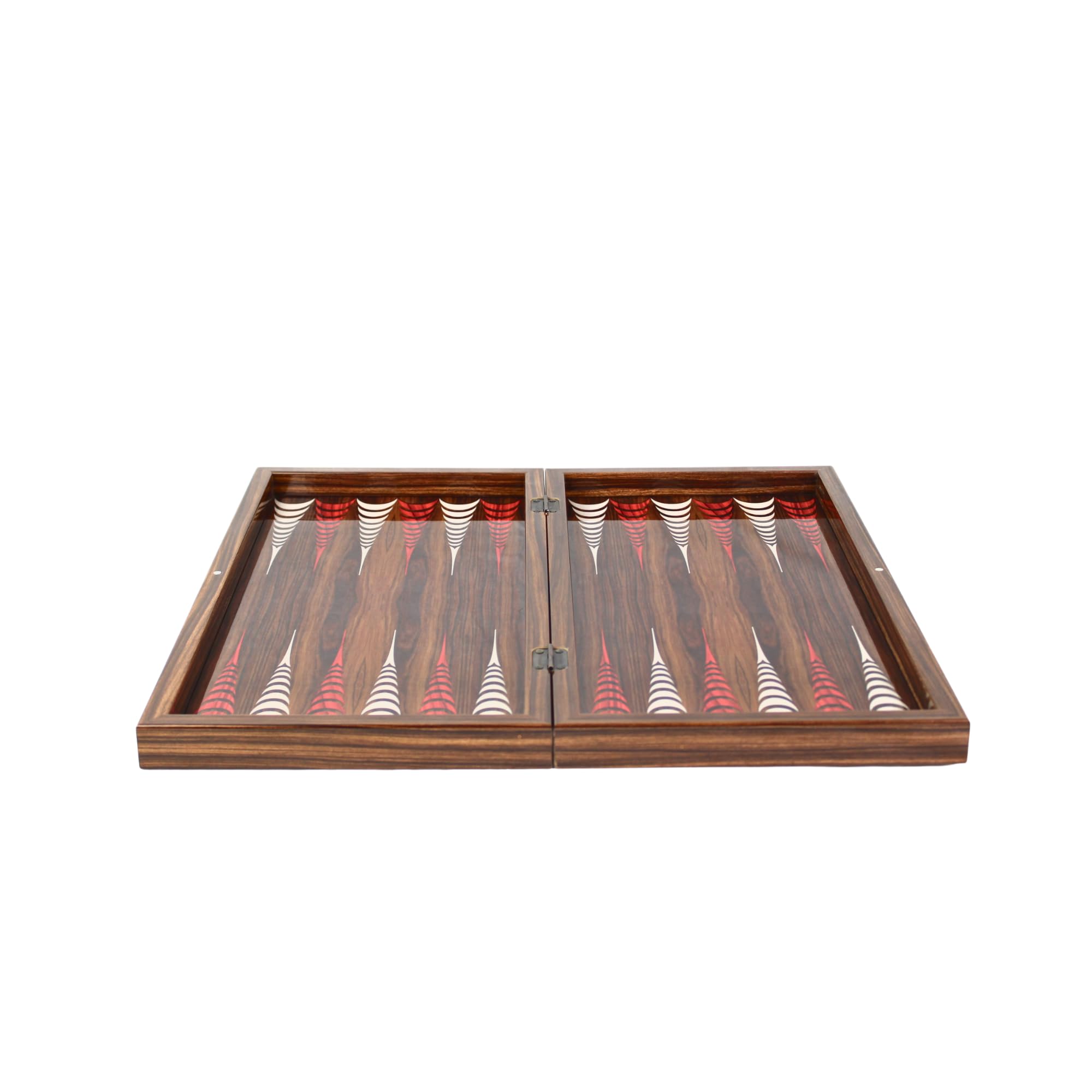 Wooden Walnut Design Backgammon Set 19 inch