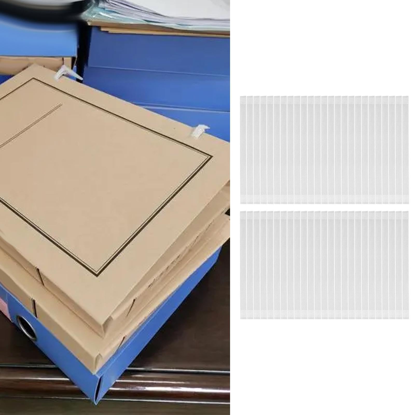 Set di 5 strisce di colla termica da 10 mm di larghezza, per rilegatura, album e libri di testo, 50 pezzi, 28,5 x 1 cm