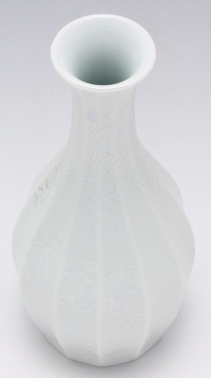Amazon.com: Arita Ware 98443 Seipotoen Tokuri白釉珍珠倒角: 居家與廚房