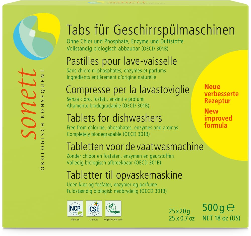 Tabs für Geschirrspülmaschinen 12 x 500 g