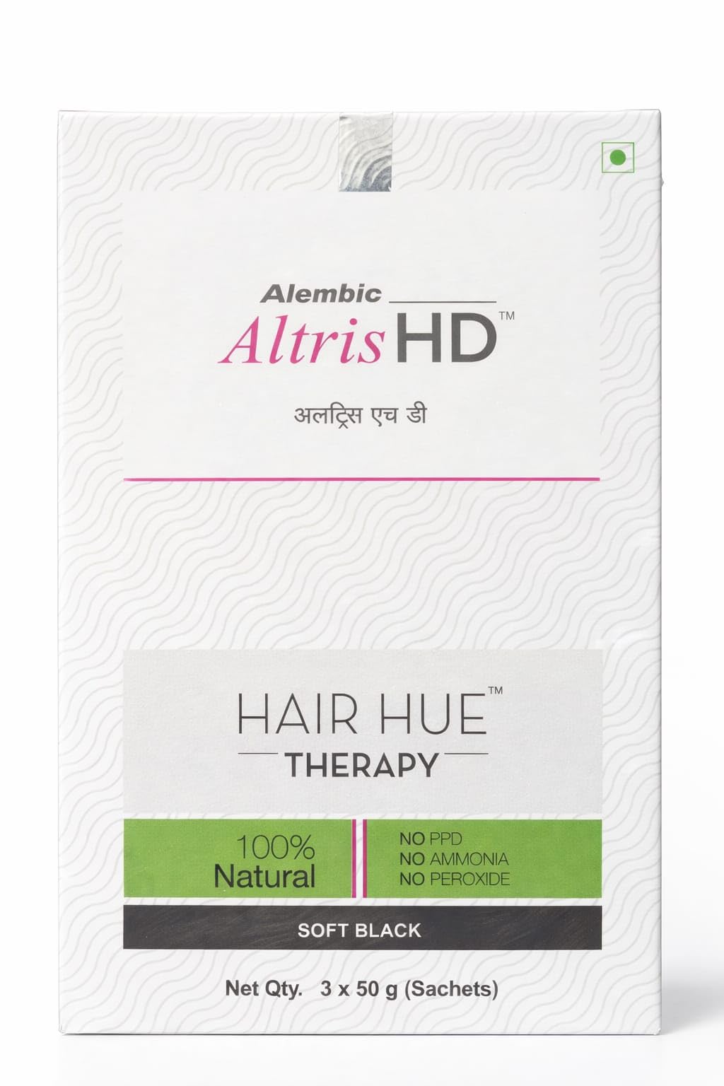 Altris HD Soft Black Hair Color | Natural Formula, PPD & Ammonia Free | Rich, Smooth Deep Black Shade