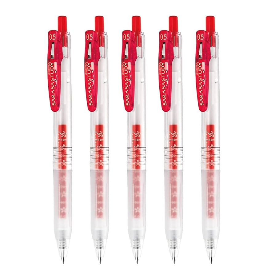 Amazon.co.jp: ゼブラ ジェルボールペン サラサスタディ 0.5mm