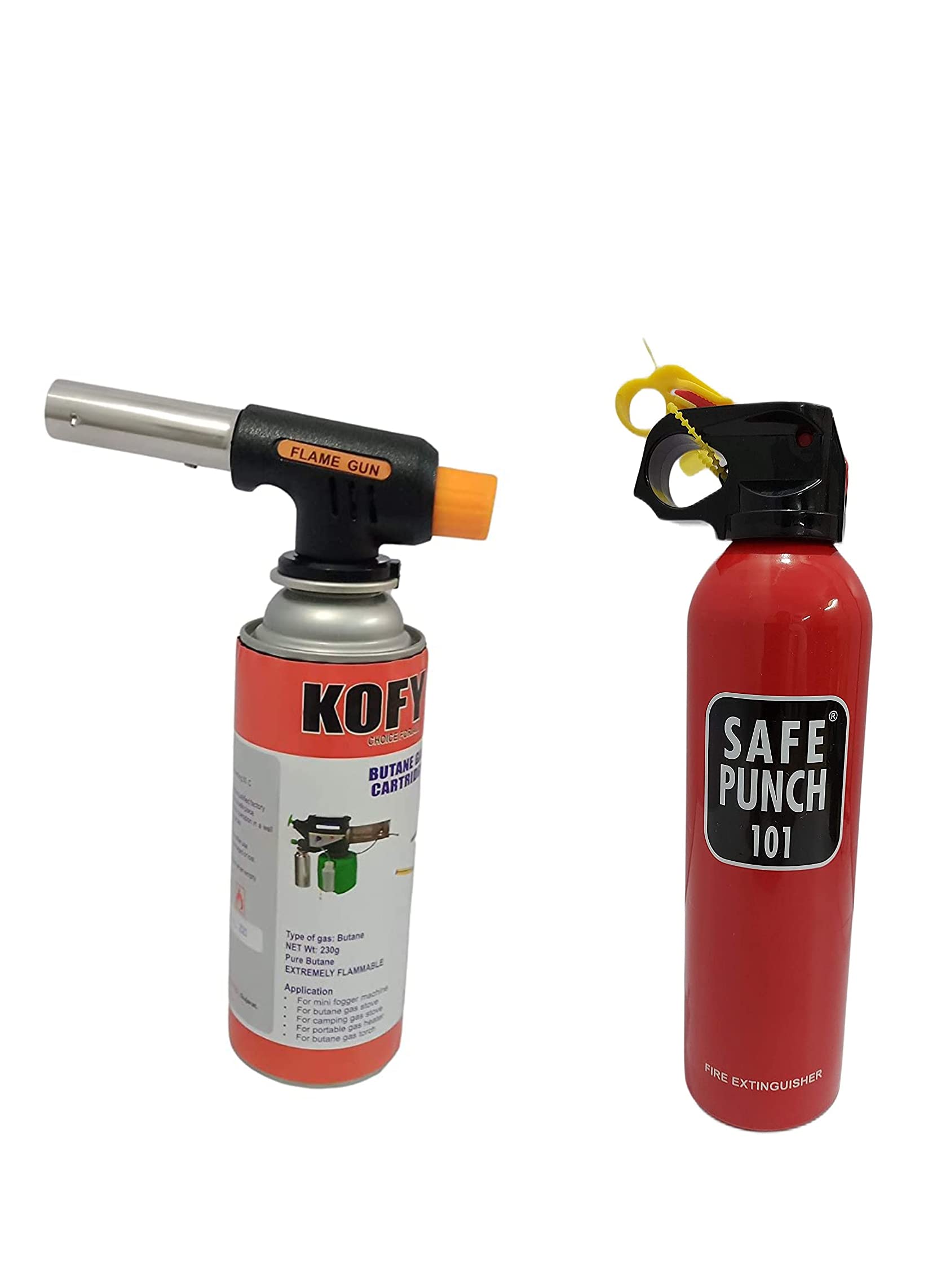 Kofy Auto Torch with Butane Gas Can and Fire Extinguisher COMBO-picture-11