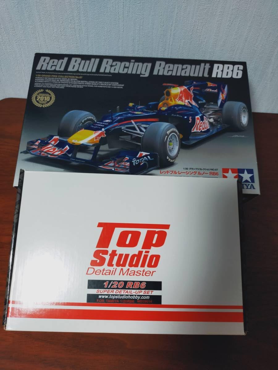 Amazon.co.jp: タミヤ レッドブル RB6 1/20 + Top Studio ディティール 