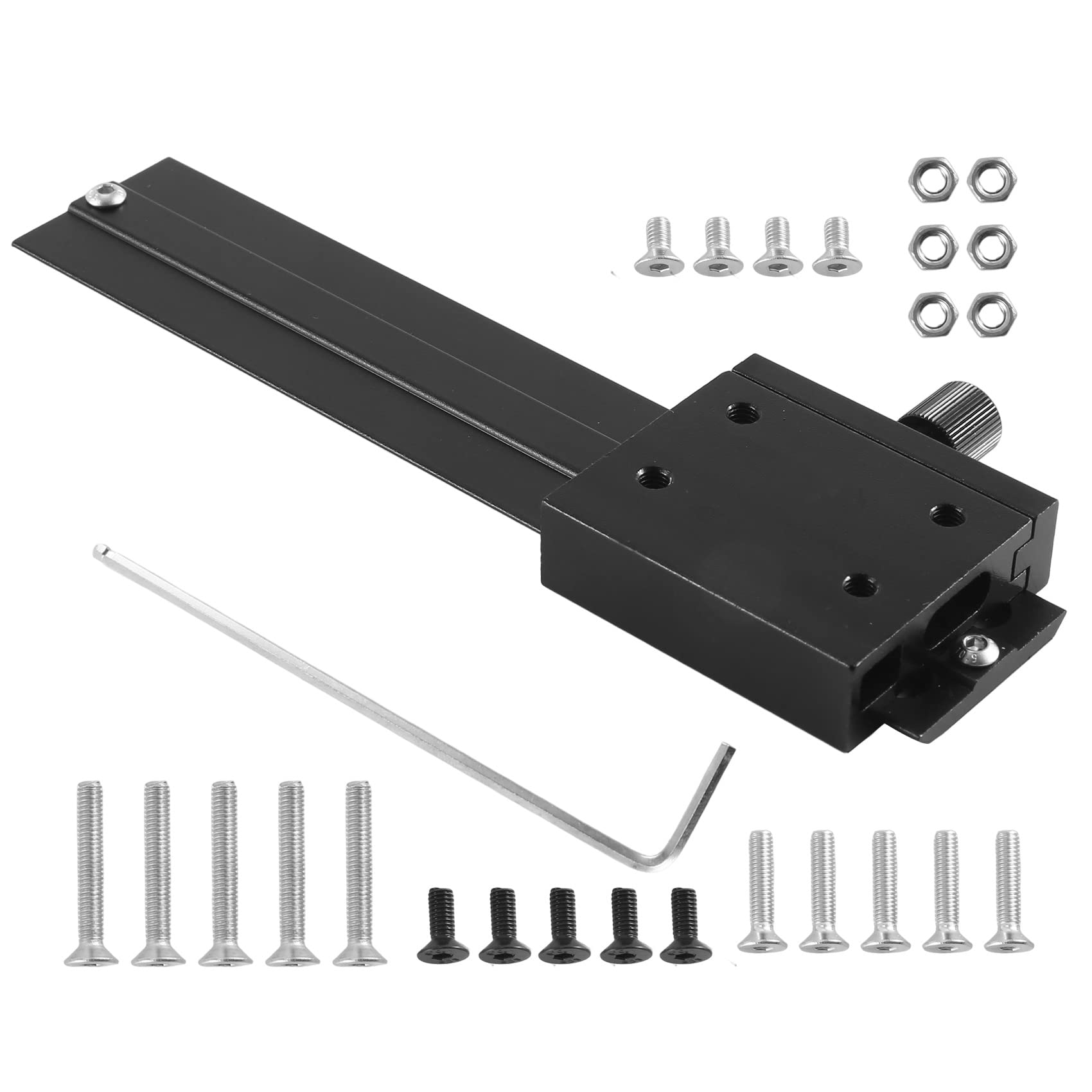 Cadre de montage de module réglable Tête laser pour tête laser Pièces de machine Noir